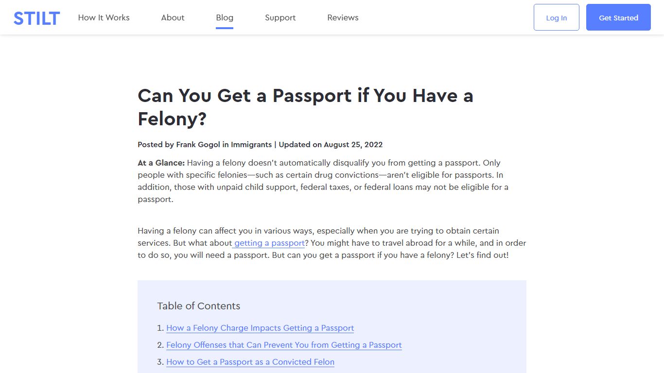 THIS is how to get a passport if you have a felony [2022] - Stilt Blog